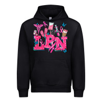 Black lpn cancer  nurse with Urban Hoodie - AdoDesignShop