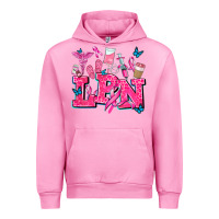 Fuchsia Pink lpn cancer  nurse with Urban Hoodie - AdoDesignShop