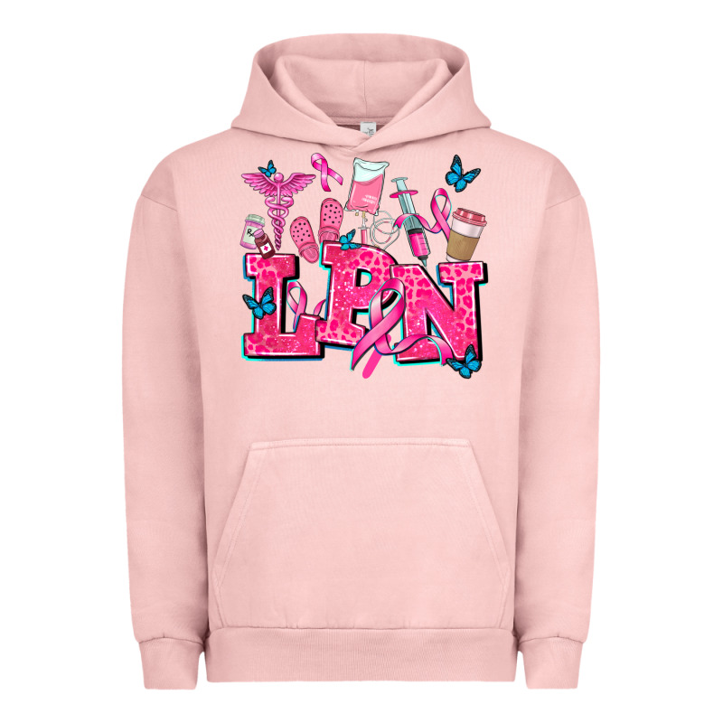 Lpn Cancer  Nurse With Urban Hoodie by AdoDesignShop | Teevron