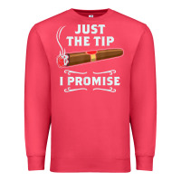 Cardinal Just The Tip Cigar Smoker Gift Funny Cigar Smoking Premium Sweatshirt - trangStudio