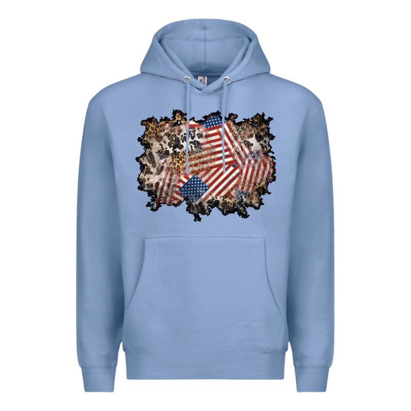 4th Of July Background Premium Hoodie by BundleAndBundleShop | Teevron