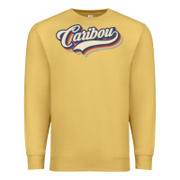 Antique Gold I Love Caribou City Usa Retro Vintage Premium Sweatshirt - trangStudio