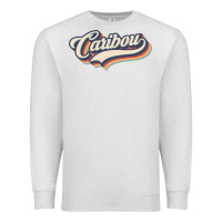 Oatmeal Heather I Love Caribou City Usa Retro Vintage Premium Sweatshirt - trangStudio