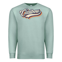 Seafoam I Love Caribou City Usa Retro Vintage Premium Sweatshirt - trangStudio