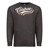 Smoke I Love Caribou City Usa Retro Vintage Premium Sweatshirt - trangStudio