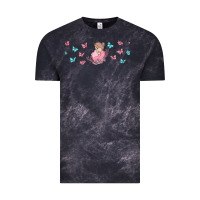 Cloud Black butterflies and mom Vintage Tee - TumblerDesignByShophia