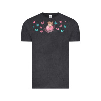 Vintage Black butterflies and mom Vintage Tee - TumblerDesignByShophia
