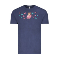 Vintage Denim butterflies and mom Vintage Tee - TumblerDesignByShophia