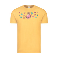 Vintage Mustard butterflies and mom Vintage Tee - TumblerDesignByShophia