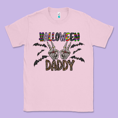 Halloween Daddy Classic Tee Designed By Cowhidedigitalart
