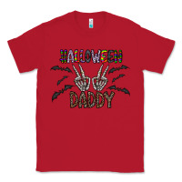 Red halloween daddy Classic Tee - CowhideDigitalArt