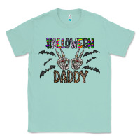 Seafoam halloween daddy Classic Tee - CowhideDigitalArt