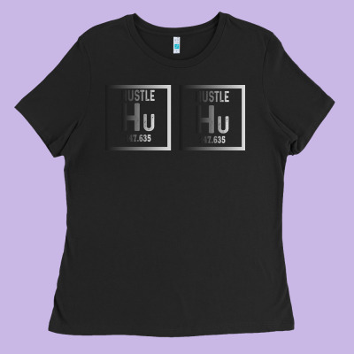 Hustle Harder Neon Ladies Tee Designed By Bettercallsaul