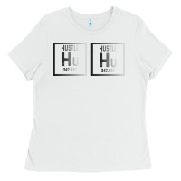 White Hustle Harder Neon Ladies Tee - Bettercallsaul