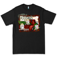 Black happy holidays gnomes Christmas Truck Premium Tee - Bettercallsaul