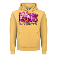 Vintage Mustard love christmas pink Vintage Hoodie - CowGirlArtShop