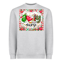 Heather Grey Joly Nurse Heavyweight Sweatshirt - CowhideDigitalArt