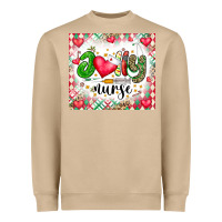 Mushroom Joly Nurse Heavyweight Sweatshirt - CowhideDigitalArt