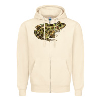 Sandshell northern leopard frog Zipper Hoodie - LillyAllenDesigns
