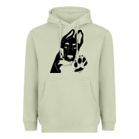 Matcha German Shepherd German Shepherd Puppy Heavyweight Hoodie - trangStudio