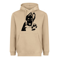 Mushroom German Shepherd German Shepherd Puppy Heavyweight Hoodie - trangStudio