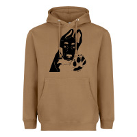 Toasted Coconut German Shepherd German Shepherd Puppy Heavyweight Hoodie - trangStudio