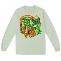 Matcha St. Patrick's Day Feeling lucky Long Sleeve Tee - CowGirlArtShop