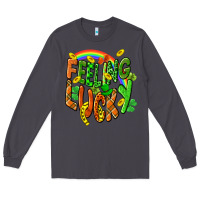 Smoke St. Patrick's Day Feeling lucky Long Sleeve Tee - CowGirlArtShop