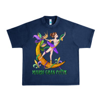 Navy mardi gras cutie Urban Heavy Tee - CowGirlArtShop