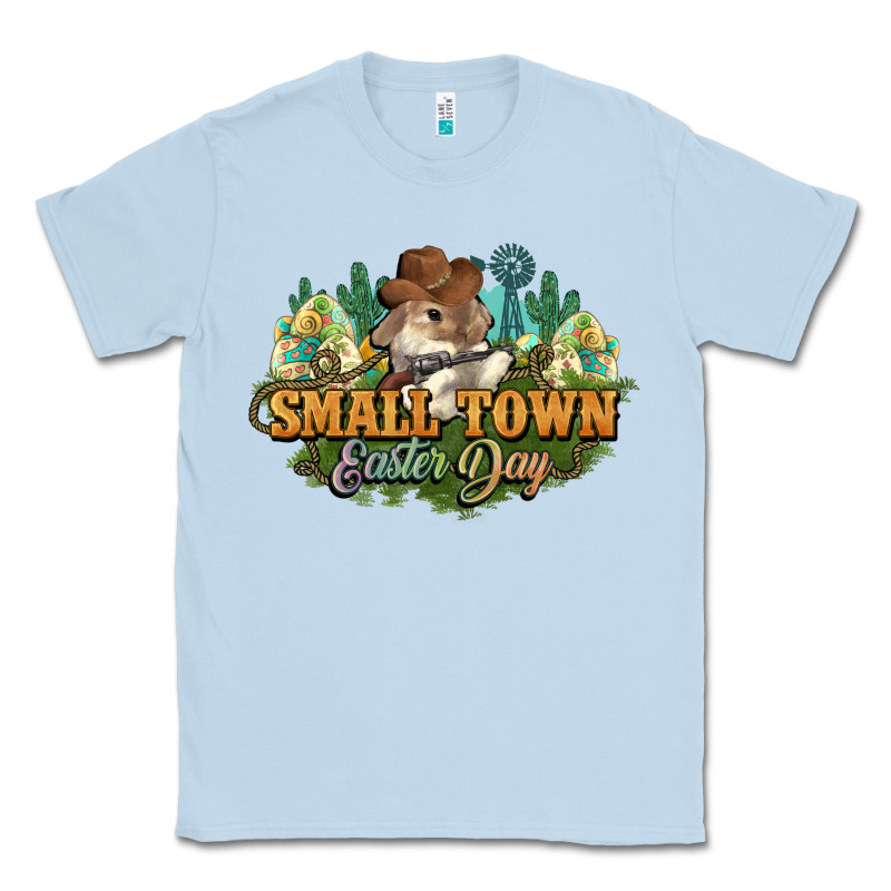 Small Town Easter Day Classic Tee by NancyCooperArtShop | Teevron