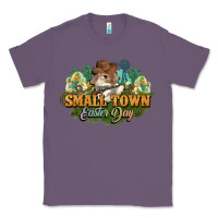 Lavender Small town Easter Day Classic Tee - NancyCooperArtShop