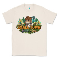 Natural Small town Easter Day Classic Tee - NancyCooperArtShop