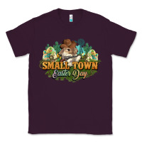 Plum Small town Easter Day Classic Tee - NancyCooperArtShop