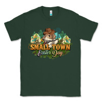 Sports Green Small town Easter Day Classic Tee - NancyCooperArtShop