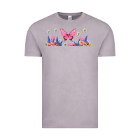 Vintage Zinc butterflies and flowers Vintage Tee - TumblerDesignByShophia