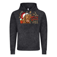 Vintage Black merry christmas yall Vintage Hoodie - CowGirlArtShop