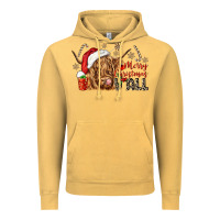 Vintage Mustard merry christmas yall Vintage Hoodie - CowGirlArtShop