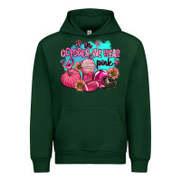 Forest Green in october we wear pink american football Urban Hoodie - AdoDesignShop