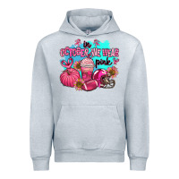 Heather Grey in october we wear pink american football Urban Hoodie - AdoDesignShop