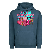 Pigment Midnight Navy in october we wear pink american football Urban Hoodie - AdoDesignShop