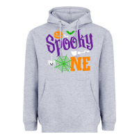 Heather Grey spooky one boy halloween 1st birthday matching family t shirt Heavyweight Hoodie - trangStudio