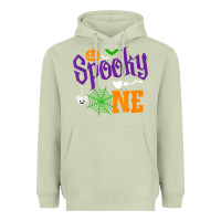 Matcha spooky one boy halloween 1st birthday matching family t shirt Heavyweight Hoodie - trangStudio