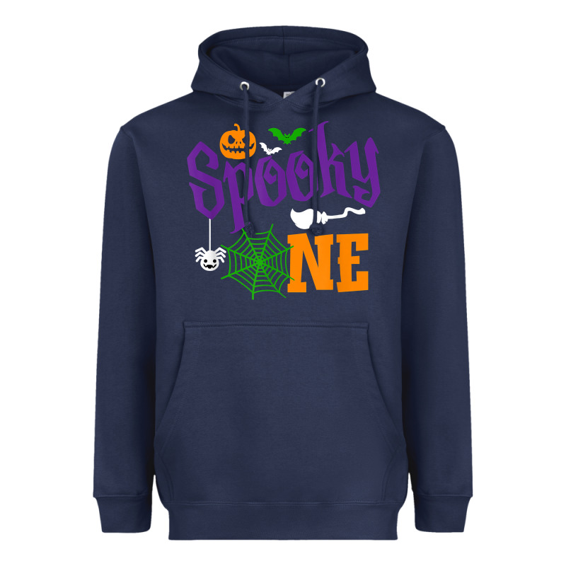 Spooky One Boy Halloween 1st Birthday Matching Family T Shirt Heavyweight Hoodie by trangStudio | Teevron