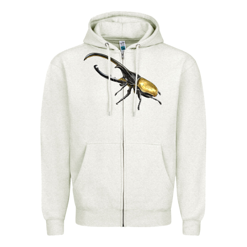 Hercules Beetle Side Zipper Hoodie by LillyAllenDesigns | Teevron