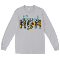 Moon Dust Blessed mom sunflower mother's day Long Sleeve Tee - HowdyJamesFarm