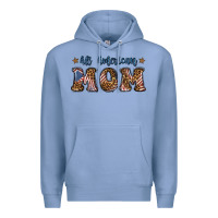 Colony Blue all american mom Premium Hoodie - BundleAndBundleShop