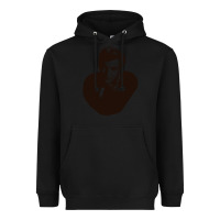 Black Bobby Darin Heavyweight Hoodie - trangStudio
