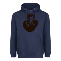 Navy Bobby Darin Heavyweight Hoodie - trangStudio