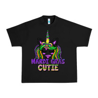 Black mardi gras cutie unicorn Urban Heavy Tee - CowGirlArtShop