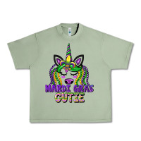 Oil Green mardi gras cutie unicorn Urban Heavy Tee - CowGirlArtShop